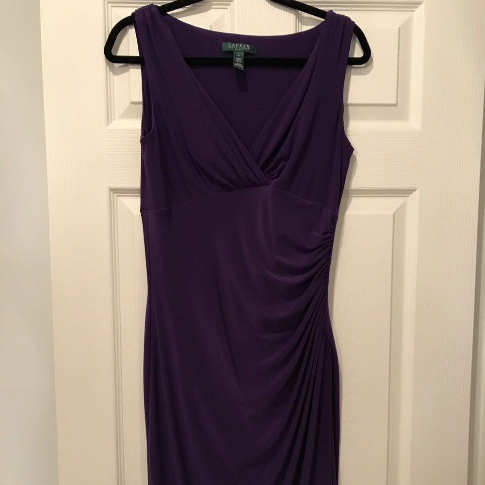 Ralph Lauren Purple Dress